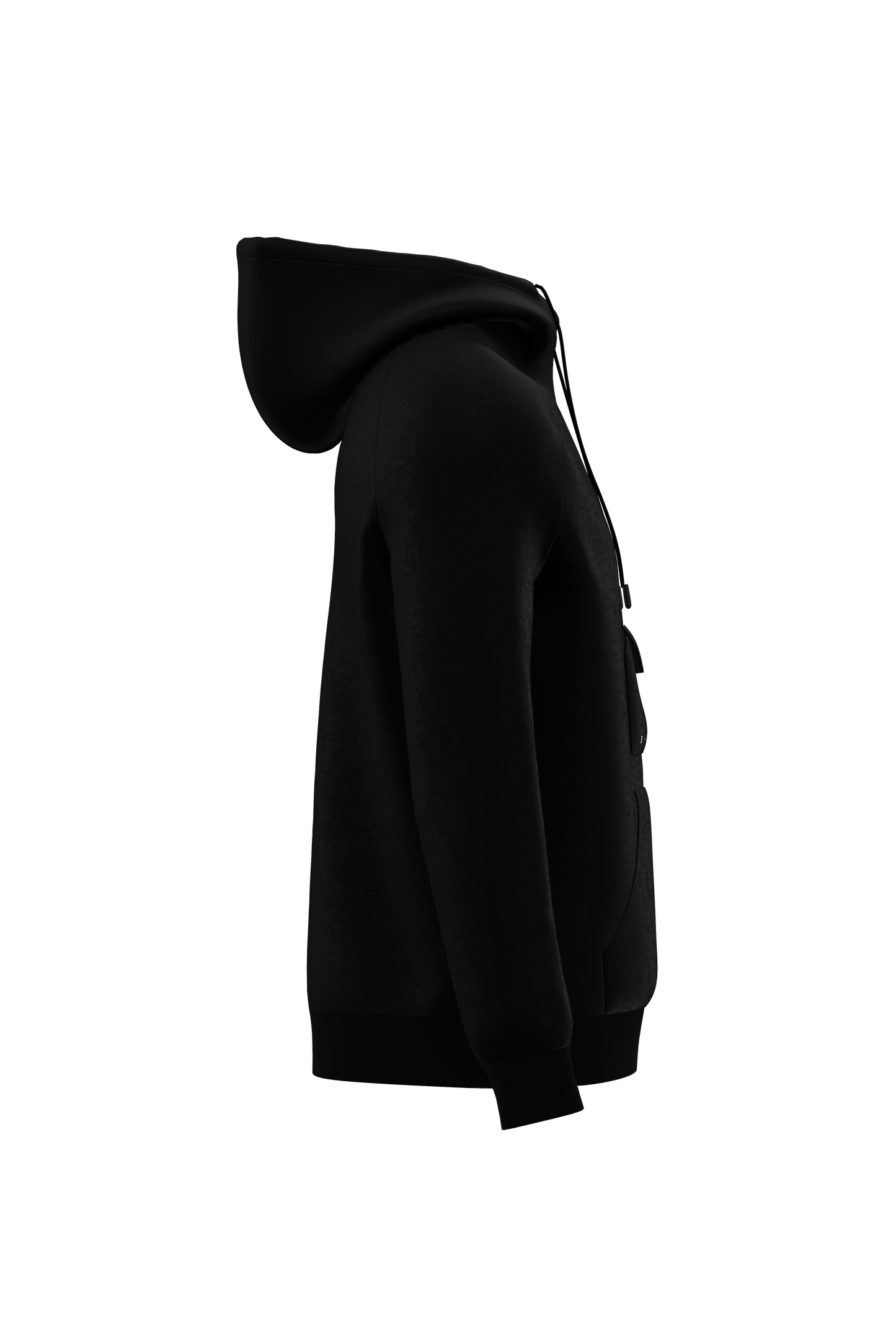 HOODIE WITH CHEST POCKET